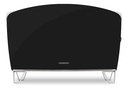 Vitroconvector Peabody Doble Vidrio 1500w Negro Pe-bvc15 P1
