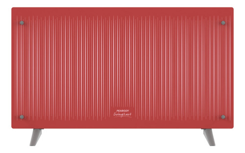 Vitroconvector Plano Peabody 2000w Pe-vc20rr Rojo