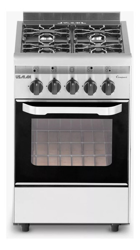 Usman Cocina Industrial 52cm 4 Hornallas - Compact