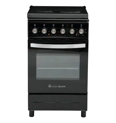 Cocina Electrica Kanji Negro KJH-EKXB001V 50x50