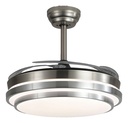 Ventilador De Techo Kanji Kjh-cfhb001sl Con 4 Palas De Plást