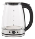 Pava Eléctrica Kanji Corte Mate Vidrio Aluminio 2l 1500w