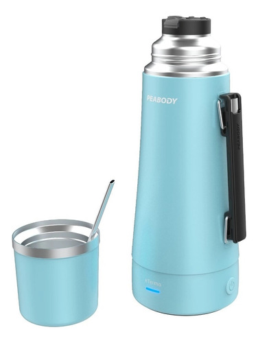 Termo Electrico Que Calienta El Agua Peabody Et1001 Celeste