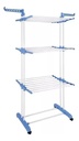 Tender Vertical 3 Niveles De Pie Midow Celeste Plegable