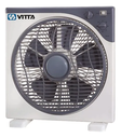 Ventilador Turbo Vitta 12" 40W Potente 5 Aspas Timer 3 Veloc