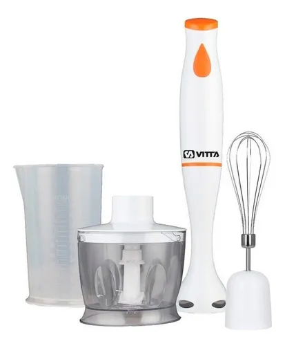 Minipimer Licuadora De Mano Vitta 3 En 1 800w
