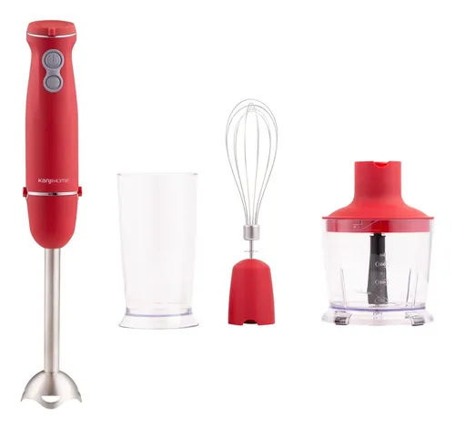 Mixer Kanji KJH-BL1000HB02 3 En 1 1000W 2 Velocidades Rojo