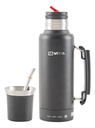 Termo Eléctrico Vitta 1 Litro 2 En 1 Mate Y Bombilla T-Mate