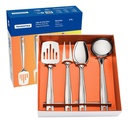 Set 4 Utensilios Cocina Tramontina Extrata Acero Inoxidable