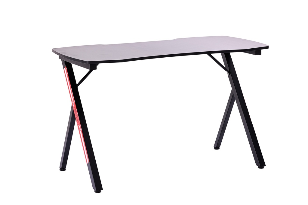 Escritorio Gamer Ultrom Gt-2310 Fibra De Carbono 120x60x73cm