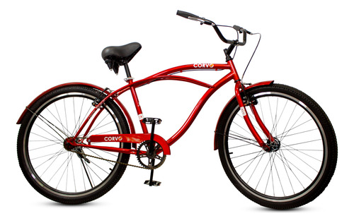 Bicicleta Playera R27 Corvo Color Rojo 27" 