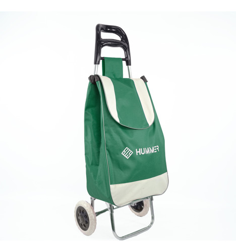 Changuito De Compras Reforzado 35 L Plegable Verde 