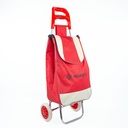 Changuito De Compras Reforzado 35 L Plegable Rojo 