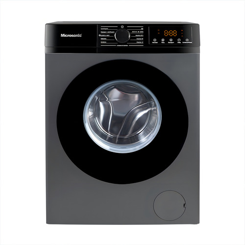 Lavarropas Microsonic Inverter 6kg Automatico Frontal Gris