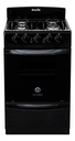 Cocina Escorial Palace Cristal LX S2 GLP Negra 4 Hornallas