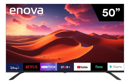 Smart Tv 50 Pulgadas 4k Ultra Hd Google Tv Wifi Enova
