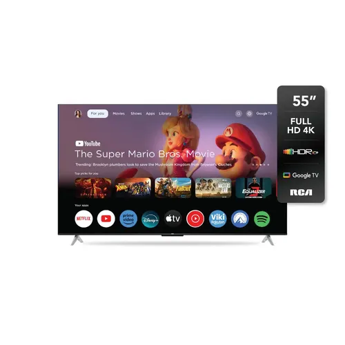 Smart Tv RCA 55 Led Google Tv 4k G55p7uhd-f 