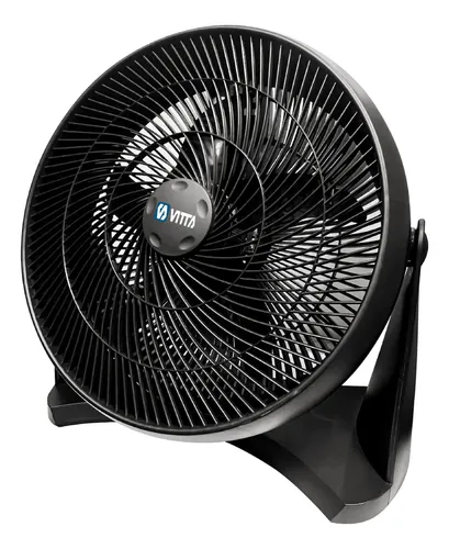 Ventilador Turbo 16 - 90w Vitta Potente 5 Aspas Reclinable. - 40.64 Cm - 50 Hz - Negro - Negro - Plástico - 5
