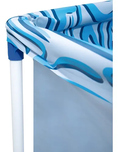 [2474] Pileta Estructural Rectangular Mor 001002 Con Capacidad De 1000 Litros 1.26x1.89 M Azul Agua