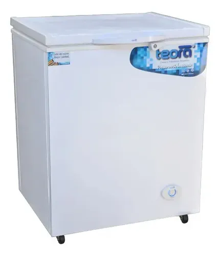Freezer Horizontal Teora Fh250 210l Blanco 1 Puerta Termostato Dual