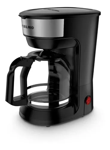 [2883] Cafetera Automática Yelmo Ca-7115 900w 1.8 Litros Anti Goteo Negro