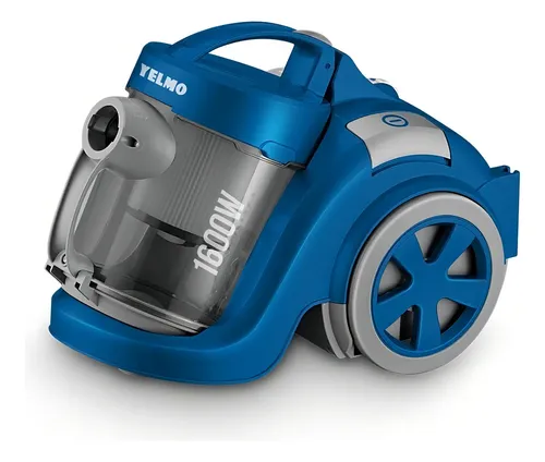 Aspiradora Yelmo As 3224 2lts Filtro S/bolsa Hepa 1600w Color Gris/azul