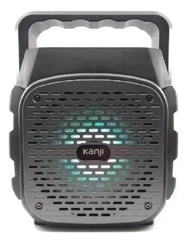 Parlante Bluetooth Portátil 15w Kanji Pacha Kj-pacha. Negro