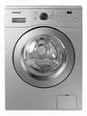 Lavarropas Automático Carga Frontal 7 Kg - Inverter White. Plateado