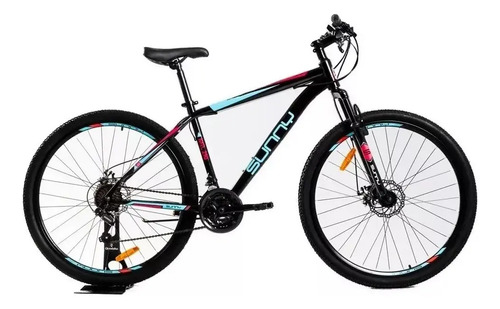 Bicicleta Sunny Mtl 290 R29 M Shimano Negro/celeste R29 Negro M