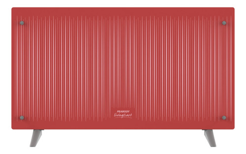 [5356] Vitroconvector Plano Peabody 2000w Pe-vc20rr Rojo Rojo
