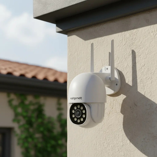 [5437] Camara Kanji Smart Ip Kj-camip1mx4 Wifi 1080fhd Seguridad Color Blanco