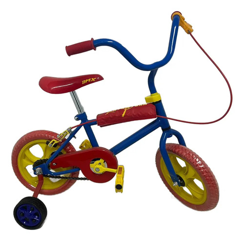 Bicicleta R12 Cross Infantil Nene Futura Color Azul 12 "
