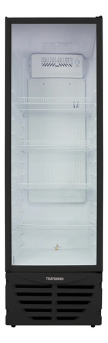 [5490] Heladera Exhibidora Vertical Telefunken Tk370en 370l Negro Negro