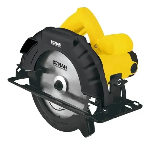 [600] Sierra Circular 1300w - 24 Dientes Konan Frecuencia 50 Amarillo