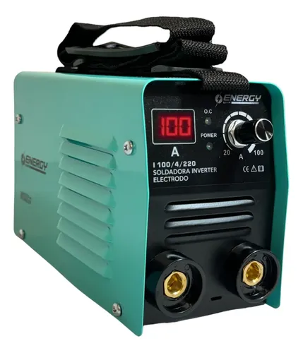 Soldadora Inverter Electrodo Mma 100 Amp Energy I1004220 Celeste