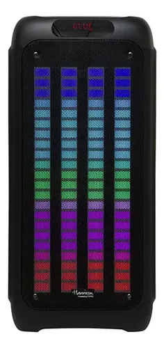 Parlante Harrison Kj-numaflow Bluetooth Usb Led Negro
