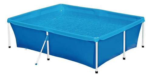 Pileta Estructural Rectangular Morcapacidad De 2000lt 2.11m Azul