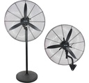 Ventilador Industrial 30'' Vitta 2 En 1 Pie/ Pared 200w 3 76.2 Cm Negro Plástico 3