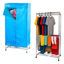 Secador De Ropa A Calor Tender Vertical 2en1 Portátil Vitta Azul