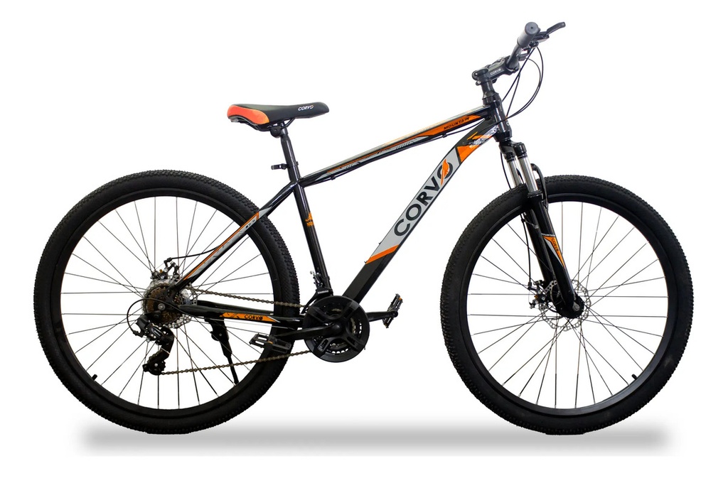 Bicicleta Mtb R29 Corvo 21 V Acero Suspensión Freno A Disco