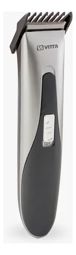 [6042] Corta Pelo Barba Usb Vitta Cuchilla Acero Al Carbon Cbcl602 Plateado