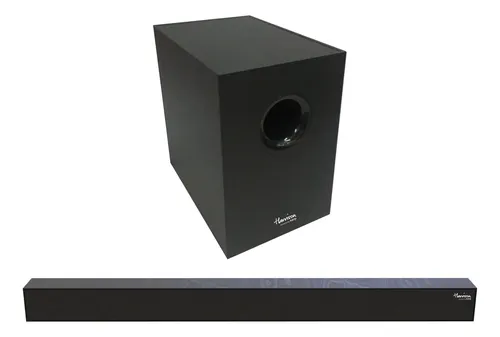 Parlante Kanji Barra De Sonido + Subwoofer Sp-kja670i Negro