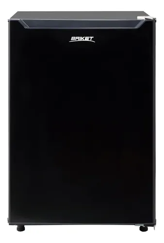 Heladera Frigobar Bajo Mesada Briket Bk1f 10 Color Negro Con Capacidad De 125l