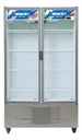 Heladera Exhibidora Vertical Briket Master 10000 953 Litros. Gris