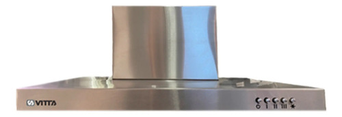 Campana Vitta Slim 3vel 60cm Sin Salida - Acero Inoxidable Plateado