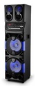 Parlante Portátil Ken Brown Boom 10 Con Bluetooth, Karaoke Y Led, Negro, 40000w Rms, 12v