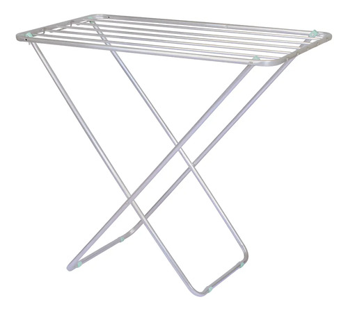 [4161] Tendedero De Piso Ropa Aluminio Slim Mor 6045 Color Aluminio Mor