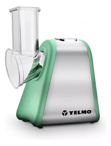 Rallador Eléctrico Yelmo Vegetales/frutas/queso 200w Gris / Verde