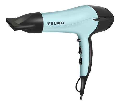 [3635] Secador Pelo Profesional 2200w Tourmaline Ion Yelmo Sc-3630  Celeste