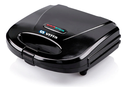 [3289] Sandwichera Negra Tostadora Antiadherente 700w - Vitta